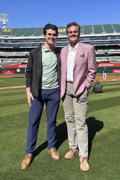 Chip Caray Reunites With Son Chris In Broadcast Booth