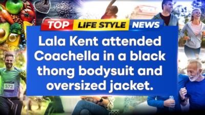 Pregnant Lala Kent Flaunts Bump At Coachella In Daring Outfit