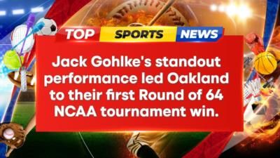Oakland Guard Jack Gohlke Reflects On NCAA Win And NIL Deals