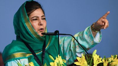 Mehbooba Mufti launches poll campaign, says 'entire Kashmir has been converted into jail'