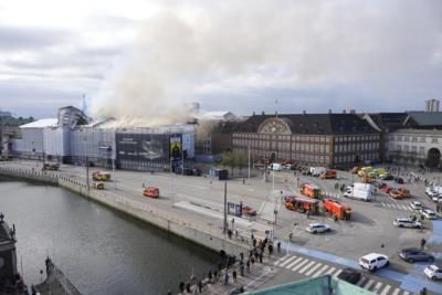 Fire Destroys Iconic Copenhagen Building