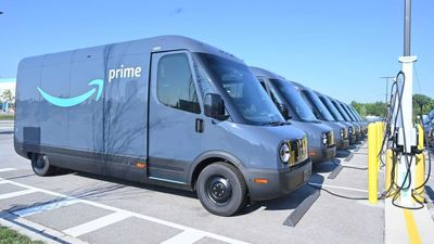 Amazon Installed Over 17,000 Chargers For Its Rivian Electric Van Fleet