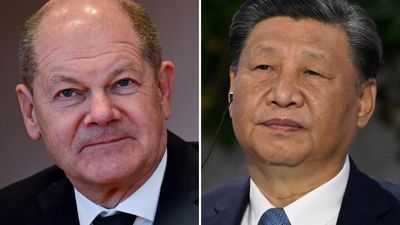 Germany's Scholz presses China over Russian threat to global security