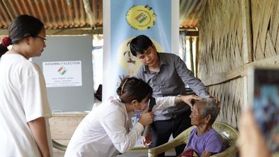 Lok Sabha polls | Home voting turns into health camp for elderly in remote Arunachal villages