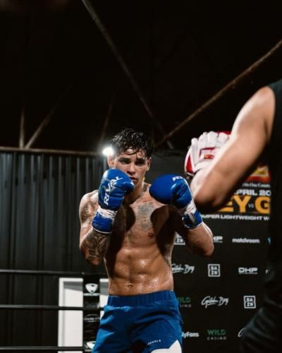 Ryan Garcia Enters Ring Ready To Showcase Boxing Skills