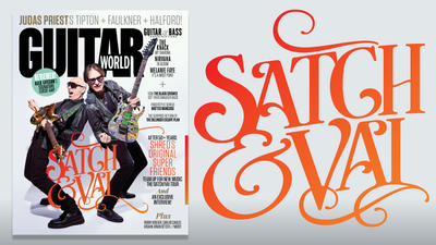 Joe Satriani & Steve Vai – America's hottest new instrumental duo! Only in the new Guitar World