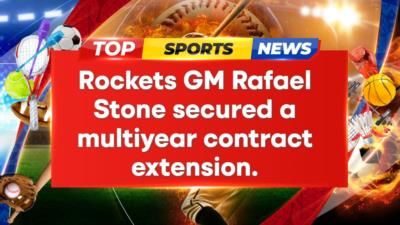 Houston Rockets GM Rafael Stone Signs Multiyear Contract Extension