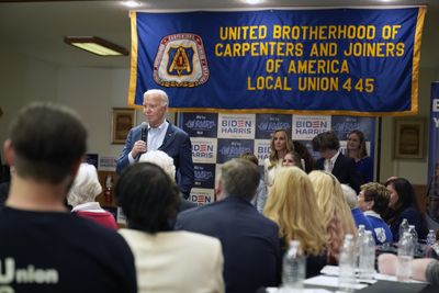 Biden calls for higher taxes on the rich on visit to Pennsylvania hometown