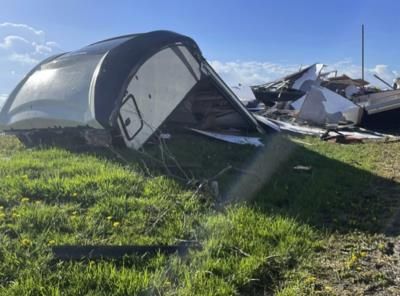 Tornadoes Cause Damage In Kansas And Iowa