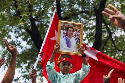 Myanmar’s Aung San Suu Kyi moved to house arrest amid heatwave