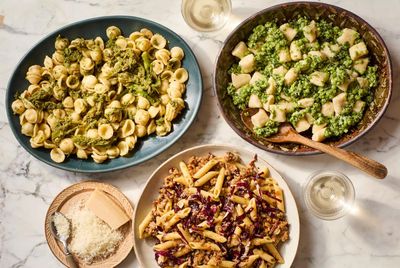 Tim Siadatan’s recipes for Italian springtime pasta