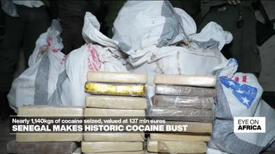 Senegal announces record cocaine seizure