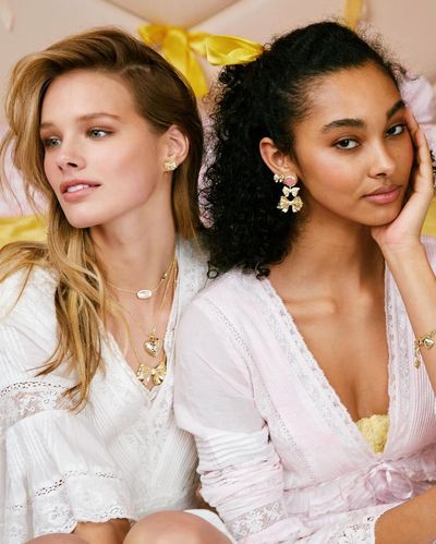 Kendra Scott and LoveShackFancy's Lovely New Jewelry Collaboration Is Peak Coquette