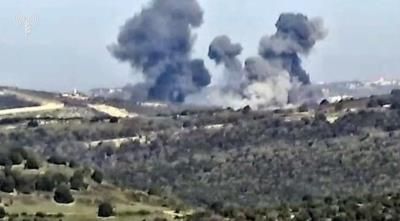Israeli Fighter Jets Strike Hezbollah Targets In Southern Lebanon