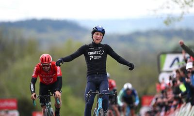 Stephen Williams becomes first male British winner of La Flèche Wallonne