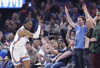 Jalen Williams talks about bond with Thunder fans ahead of home playoff games