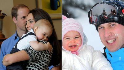 32 sweet pictures of Prince William and Kate Middleton with their children