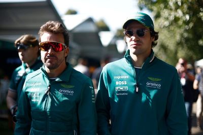 Alonso: Stroll more sensitive to Aston F1 car handling issues I drive around