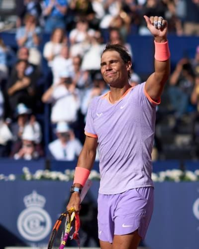 Rafa Nadal Showcases Tennis Prowess In Latest Post