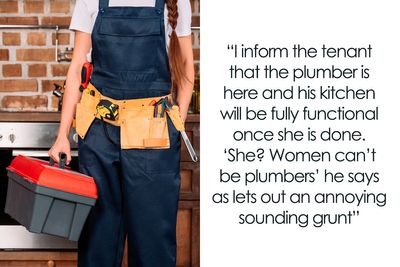 “I Want A Real Plumber”: Guy Can’t Believe A Woman Can Be A Plumber