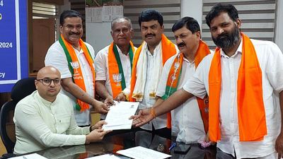 Shivamogga MP and BJP candidate B.Y. Raghavendra has assets worth over ₹55.85 crore