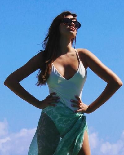 Andela Vukadinovic Exudes Confidence And Elegance In Poolside Photoshoot