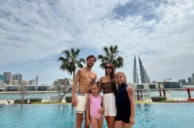 Ivan Rakitic Enjoys Quality Family Time At Resort