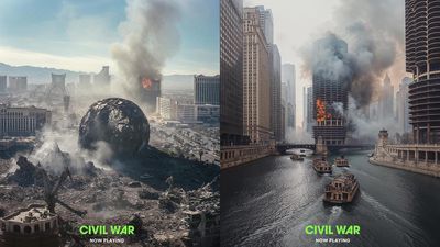 A24’s Civil War posters face AI allegations from fans