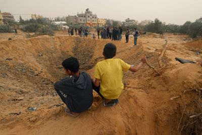 Gazans Search For Remains After Deadly Rafah Strike