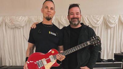 “Sometimes life gives you opportunities to right some wrongs”: Mark Tremonti reunited with “My Own Prison” Les Paul nearly 26 years after it was stolen
