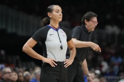 Ashley Moyer-Gleich Makes NBA Playoff Referee History