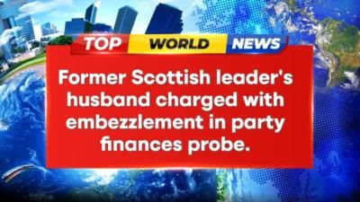 Former Scottish Leader's Husband Charged With Embezzlement