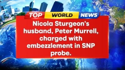 Nicola Sturgeon's Husband Charged With Embezzlement In Scotland