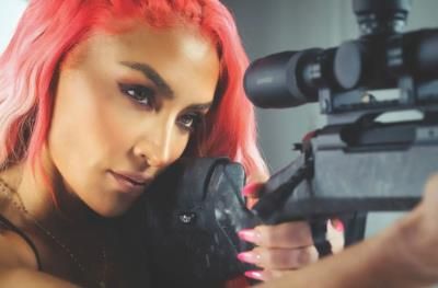 Eva Marie: Bold And Fearless In Intense Close-Up Pose