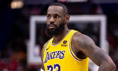 LeBron James is focused on the here and now in Lakers-Nuggets series