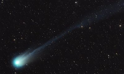 After an absence of 71 years, the green-tinged ‘Devil comet’ returns to Australian skies