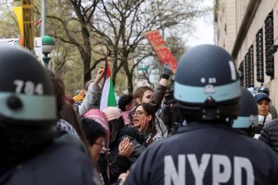 Over 100 Pro-Palestinian Protesters Arrested At Columbia University