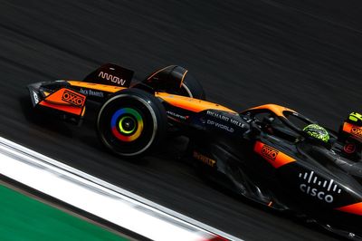 F1 Chinese GP: Norris takes sprint pole in chaotic dry-to-wet qualifying