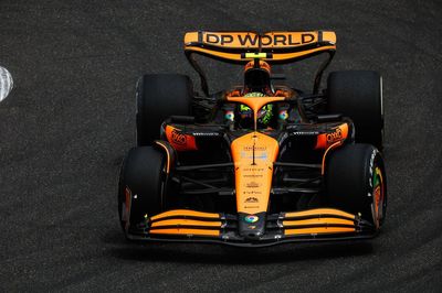 Norris' F1 China sprint pole lap down to "all or nothing" approach