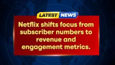 Netflix To Stop Reporting Quarterly Subscriber Numbers In 2025
