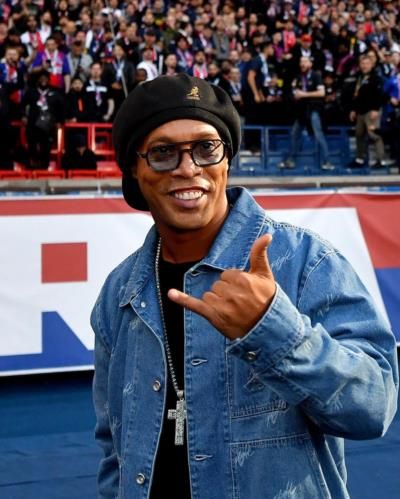 Ronaldinho's Stylish Blue Denim Jacket: A Flair For Fashion