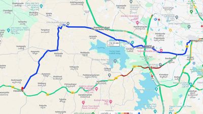 Roads chock-a-block as large number of devotees throng Chilkur Balaji Temple