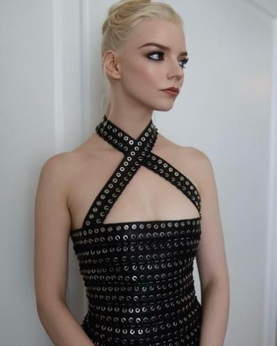 Anya Taylor-Joy Stuns In Bold Black Photoshoot