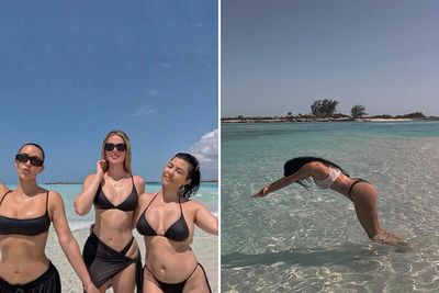 “The Dive Has Me Crying”: Fans Troll Kim Kardashian Over Photo Of Her Diving In Shallow Water