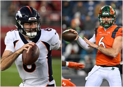 Broncos backup QB Ben DiNucci has a great idea for NFL and UFL