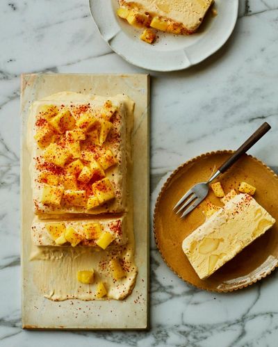 Benjamina Ebuehi’s recipe for mango and Tajín semifreddo