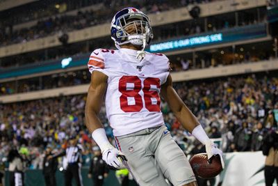 Giants haven’t talked contract extension for Darius Slayton