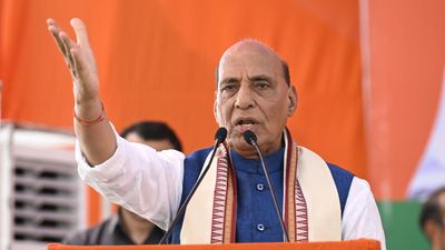 Committed to implementing Uniform Civil Code, asserts Rajnath Singh in Khammam