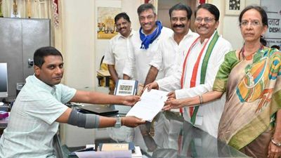 Congress candidates file nominations for Nellore, Tirupati Lok Sabha seats
