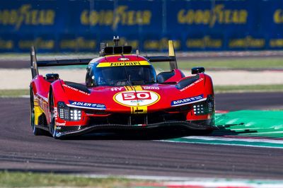 WEC Imola: Ferrari remains on top in FP2 as Fuoco beats Porsche
